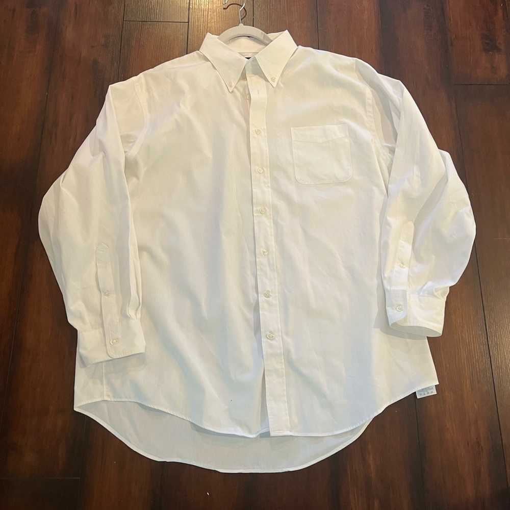 Men’s Lands End Dress Shirt….$10